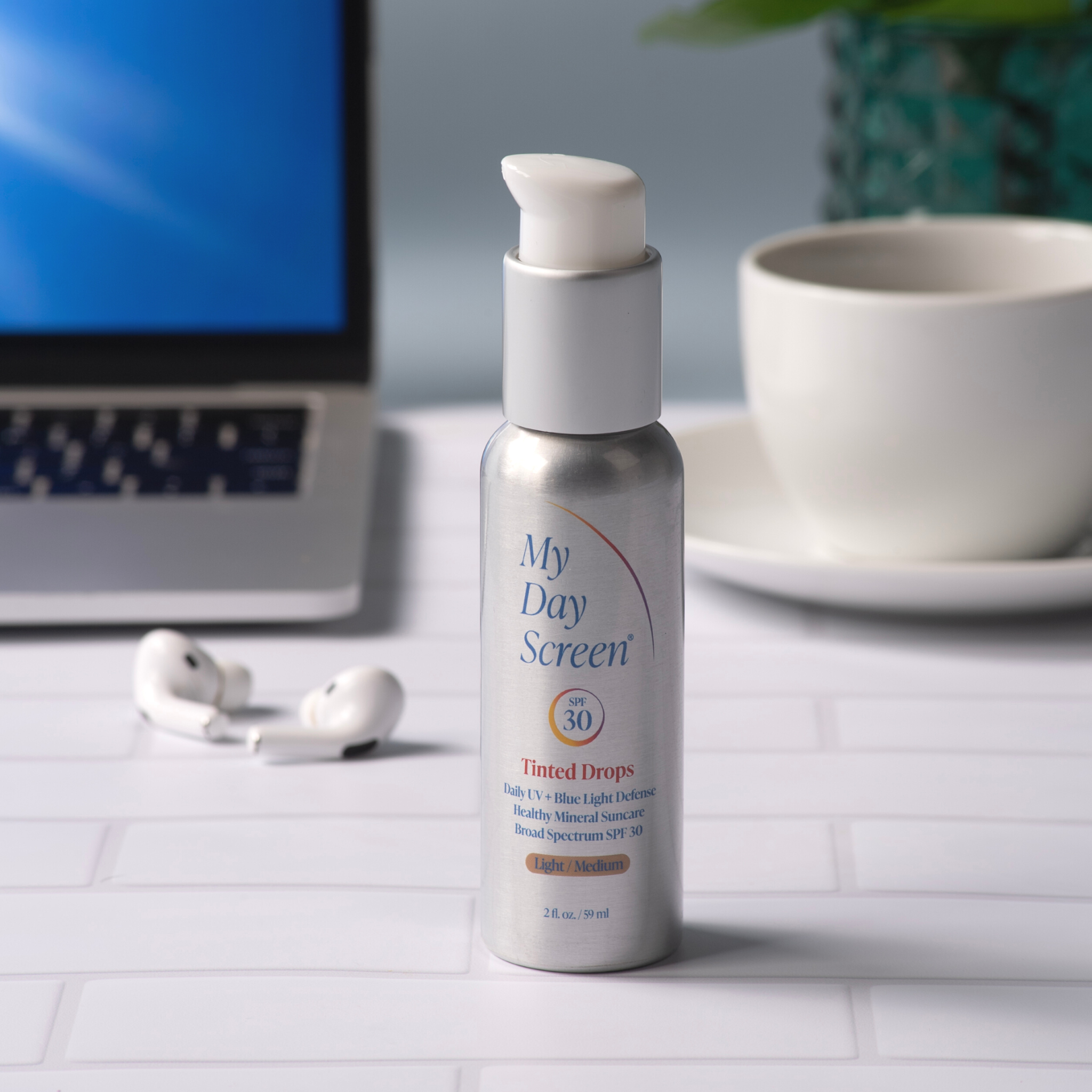 Light/Medium Tinted Drops (2 oz)