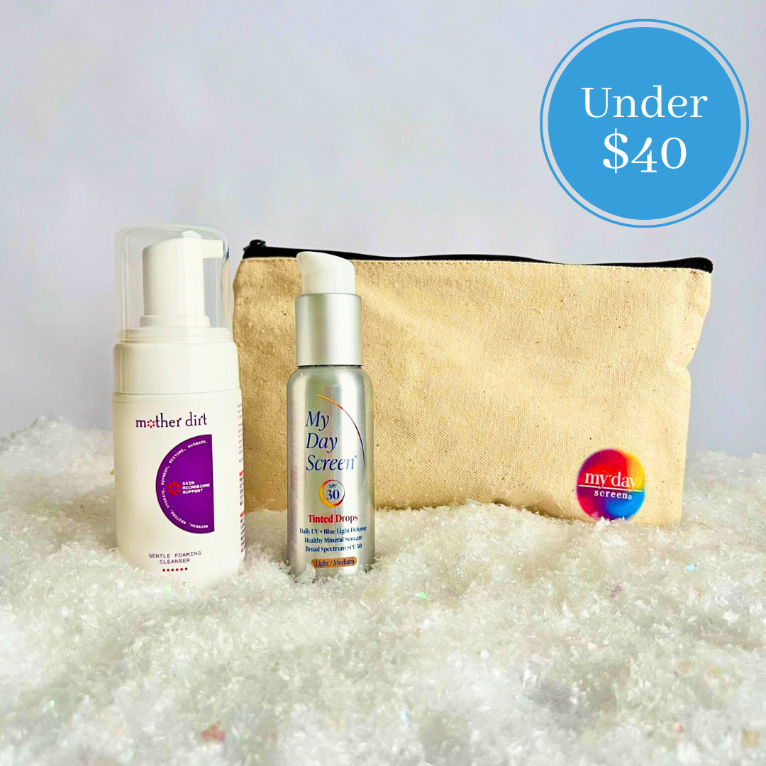 Tinted Drops (L/M) + Face Cleanser Kit